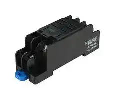 PTF08A00G: Relay Socket, DIN Rail, Screw, 8 Pins, 10 A, 277 VAC