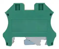 MP012090: DIN Rail Mount Terminal Block, 2 Ways, 16 AWG, 6 AWG, 10 mm², Screw