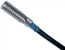 5202006: RTD Sensor, Thread Type, Black, Component with Leads, Class F 0.3, -50 °C, 260 °C, 1 kohm, Platinum