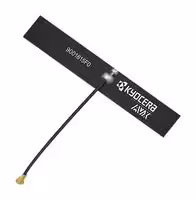 9001815F0-AC10L0050: FPC Antenna, 6G/5G/LPWA/LTE CAT-M/LoRA/NB-IoT/SigFox/M2M/IoT, 5.15 to 5.85GHz, 4.81dBi, 50mm Cable