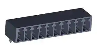 39502-1010: Terminal Block, Header, 3.5 mm, 10 Ways, 8 A, 300 V, Through Hole Right Angle