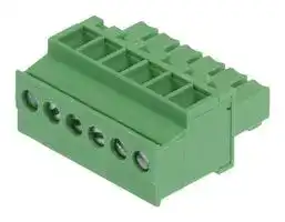 39503-7006: Pluggable Terminal Block, 3.5 mm, 6 Ways, 30 AWG, 16 AWG, 1.31 mm², Screw
