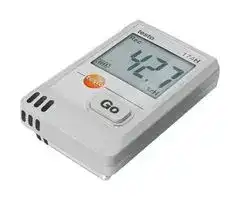 TESTO 174 H: Data Logger, Temperature & Humidity, 2 Channel, 16K Samples, Bluetooth, LCD