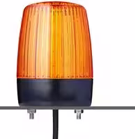 860511313: Beacon, Multi Strobe, Amber, 240 VAC, IP67 / IP69, 100 mm H, 75 mm Lens, PFH Series