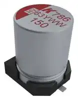 A786MN826M1JLAS018: Hybrid Aluminium Electrolytic Capacitor, 82 µF, ± 20%, 63 V, Radial Can - SMD, 0.018 ohm