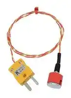 BMS-K-2M-MP-A: Thermocouple, Button, K, Magnet, 6.56 ft, 2 m
