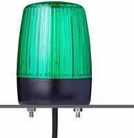 860506313: Beacon, Flashing/Steady, Green, 240 VAC, IP67 / IP69, 101 mm H, 75 mm Lens, PCH Series