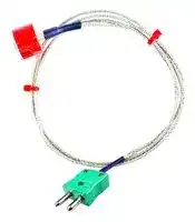 BMS-K-1M-SP (1.9KG PULL): Thermocouple, Button, K, Magnet, 3.28 ft, 1 m