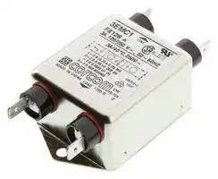 3EMC1: Power Line Filter, General Purpose, 250 VAC, 3 A, Single Phase, 2 Stage, Chassis Mount