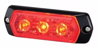 LPT-1M1-R: Warning Light, Red, 24VDC, 3.6W, IP68, NEMA 4X, NEMA 13, 13.5mm H, LPT Series