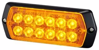 LPT-2M1-Y: Warning Light, Amber, 24VDC, 13.2W, IP68, NEMA 4X, NEMA 13, 13.5mm H, LPT Series