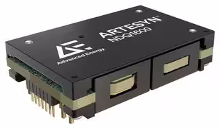 NDQ1600-48S12B-6IA: DC-DC Converter, Quarter Brick, Fixed, 40V to 60V, 132A, 1 Output, NDQ1600 Series