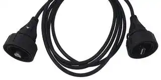 PX0841/AB/2M00: USB Cable, Type A Plug to Type B Plug, 2 m, 6.6 ft, USB 2.0, Black