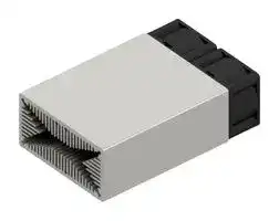 LAM 4 D 100 12: Fan / Force Cooled Heat Sink, 12VDC, 0.65 K/W, 40 mm, 80.8 mm, 100 mm, 24 m³/h, 46 dBA