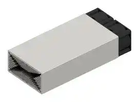 LAM 4 D 150 12: Fan / Force Cooled Heat Sink, 12VDC, 0.65 K/W, 40 mm, 80.8 mm, 150 mm, 24 m³/h, 46 dBA