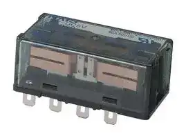 SP2-DC12V: Power Relay, DPDT, 12 VDC, 15 A, SP Series, Socket, Non Latching