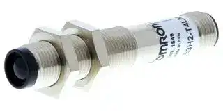 E3H2-T4B4M-M1-N: Photoelectric Sensor, 4m, Through Beam, Infrared LED, PNP, 4 Pin M12 Connector, 10-30V, E3H2 Series