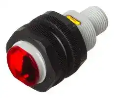 PA18CAB20PAM1SA: Photoelectric Sensor, 200mm, PNP/SPST-NO/SPST-NC, Diffuse Reflective/Background Suppression, 10-30V