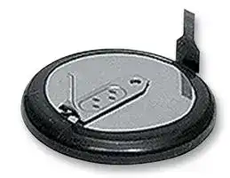 VL-3032/HF5N: Rechargeable Battery, 3 V, Lithium Vanadium Pentoxide, 100 mAh, 3032, PCB Pins, 1