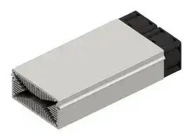 LAM 4 D K 150 24: Fan / Force Cooled Heat Sink, 24VDC, 0.65 K/W, 40 mm, 80.8 mm, 150 mm, 24 m³/h, 46 dBA