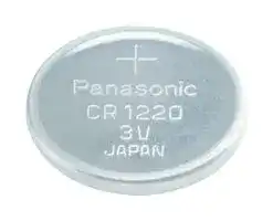CR-1220/BN: Battery, 3 V, 1220, Lithium Manganese Dioxide, 35 mAh, Pressure Contact, 1