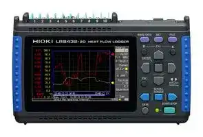 LR8432-20: Data Logger, Temperature & Voltage, 14 Channel, CF Card, USB, LCD