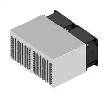 LA 10 100 230: Fan / Force Cooled Heat Sink, 230VAC, 0.055 K/W, 83 mm, 160 mm, 100 mm, 50 m³/h, 31 dBA