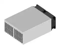 LA 10 200 24: Fan / Force Cooled Heat Sink, 24VDC, 0.055 K/W, 83 mm, 160 mm, 200 mm, 80 m³/h, 48 dBA