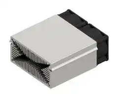 LAM 4 D K 75 5: Fan / Force Cooled Heat Sink, 5VDC, 0.65 K/W, 40 mm, 80.8 mm, 75 mm, 10 m³/h, 18 dBA