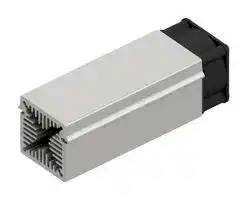 LAM 4 K 100 5: Fan / Force Cooled Heat Sink, 5VDC, 0.65 K/W, 40 mm, 40 mm, 100 mm, 10 m³/h, 18 dBA