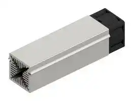 LAM 4 K 125 12: Fan / Force Cooled Heat Sink, 12VDC, 0.65 K/W, 40 mm, 40 mm, 125 mm, 24 m³/h, 46 dBA