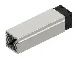 LAM 4 K 125 5: Fan / Force Cooled Heat Sink, 5VDC, 0.65 K/W, 40 mm, 40 mm, 125 mm, 10 m³/h, 18 dBA