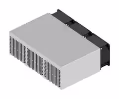 LA 11 150 230: Fan / Force Cooled Heat Sink, 230VAC, 0.048 K/W, 83 mm, 240 mm, 150 mm, 50 m³/h, 31 dBA