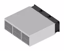 LA 11 200 230: Fan / Force Cooled Heat Sink, 230VAC, 0.048 K/W, 83 mm, 240 mm, 200 mm, 50 m³/h, 31 dBA