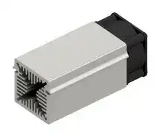 LAM 4 K 75 5: Fan / Force Cooled Heat Sink, 5VDC, 0.65 K/W, 40 mm, 40 mm, 75 mm, 10 m³/h, 18 dBA