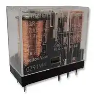 G2R-2  DC12: Power Relay, DPDT, 12 VDC, 5 A, G2R Series, Through Hole, Non Latching