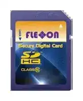 FDMS008GMG-N200: Flash Memory Card, SDHC Card, 8 GB, Class 10