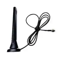 SWA2241C04: External Antenna, 3.3GHz to 3.7GHz, 3VSWR, 50 ohm, Vertical, Magnetic / SMA Connector