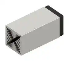 LAM 5 100 12: Fan / Force Cooled Heat Sink, 12VDC, 0.27 K/W, 50 mm, 50 mm, 100 mm, 14.3 m³/h, 27 dBA