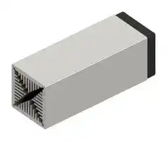 LAM 5 125 5: Fan / Force Cooled Heat Sink, 5VDC, 0.27 K/W, 50 mm, 50 mm, 125 mm, 10.1 m³/h, 20 dBA