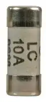 LC10: Fuse, Cartridge, 10 A, 240 V, 10.3mm x 25.8mm, TYPE L