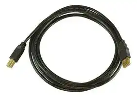 U022-010: COMPUTER CABLE, USB, 10FT, BLACK