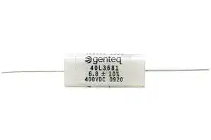 40L3101: CAPACITOR POLYPROPYLENE PP FILM 1UF, 400V, 10%, AXIAL