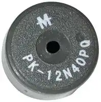 PK-12N40PQ: TRANSDUCER, PIEZO, 4.1KHZ, 85DB, 15VDC