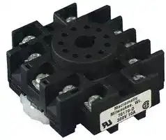 70170-D: DIN RAIL RELAY SOCKET