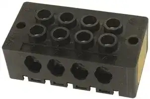 14004-4: TERMINAL BLOCK, BARRIER, 4 POSITION, 14-4AWG