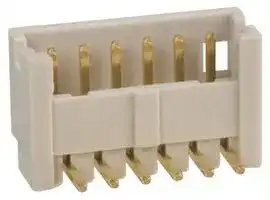0733-0366: PIN HEADER, 6 POSITION, 2.5MM