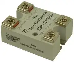 SSR-240D50: SSR, PANEL MOUNT, 240VAC, 32VDC, 50A