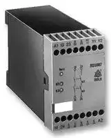 BD 5987.02/001 DC  24V: Safety Relay, 24 VDC, DPST, BD 5987 Series, DIN Rail, 5 A, Screw