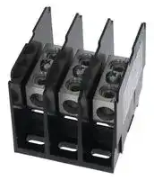 1323572: TERMINAL BLOCK, BARRIER, 3 POSITION, 2/0-14AWG